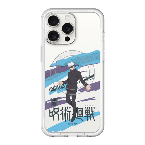 スリムプロテクションプレミアムケース with MagSafe［ 呪術廻戦 - 立ち絵 - 五条 悟 ］