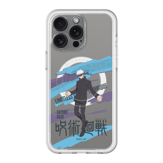 スリムプロテクションプレミアムケース with MagSafe［ 呪術廻戦 - 立ち絵 - 五条 悟 ］