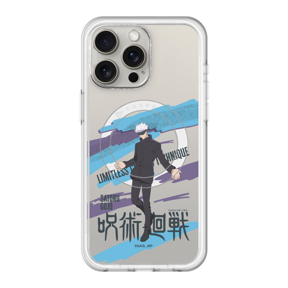 スリムプロテクションプレミアムケース with MagSafe［ 呪術廻戦 - 立ち絵 - 五条 悟 ］