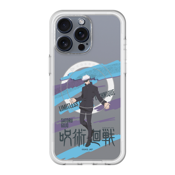 スリムプロテクションプレミアムケース with MagSafe［ 呪術廻戦 - 立ち絵 - 五条 悟 ］