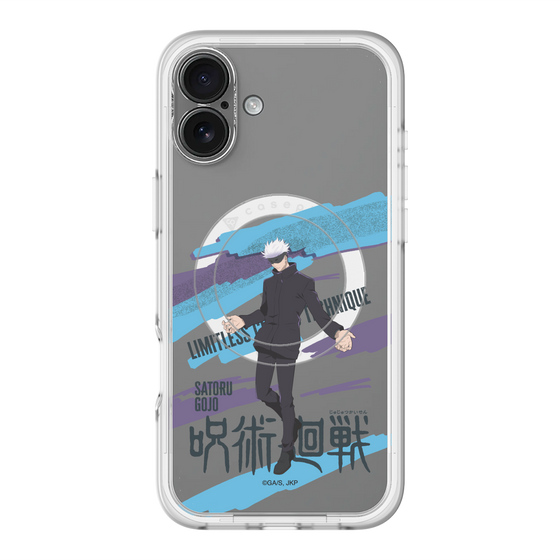 スリムプロテクションプレミアムケース with MagSafe［ 呪術廻戦 - 立ち絵 - 五条 悟 ］