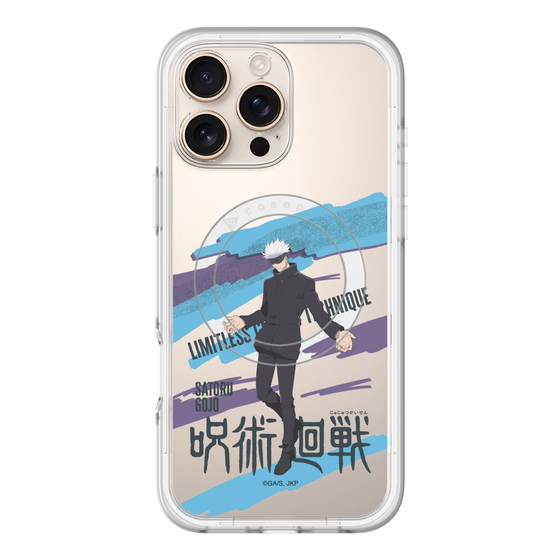 スリムプロテクションプレミアムケース with MagSafe［ 呪術廻戦 - 立ち絵 - 五条 悟 ］