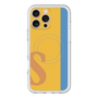 スリムプロテクションプレミアムケース with MagSafe［ オリジナル - initial color line - S orange ］