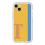 スリムプロテクションプレミアムケース with MagSafe［ オリジナル - initial color line - T orange ］