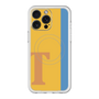 スリムプロテクションプレミアムケース with MagSafe［ オリジナル - initial color line - T orange ］