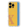スリムプロテクションプレミアムケース with MagSafe［ オリジナル - initial color line - X orange ］