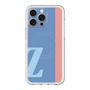 スリムプロテクションプレミアムケース with MagSafe［ オリジナル - initial color line - Z blue ］