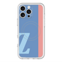 スリムプロテクションプレミアムケース with MagSafe［ オリジナル - initial color line - Z blue ］