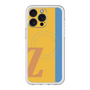 スリムプロテクションプレミアムケース with MagSafe［ オリジナル - initial color line - Z orange ］