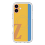 スリムプロテクションプレミアムケース with MagSafe［ オリジナル - initial color line - Z orange ］