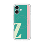 スリムプロテクションプレミアムケース with MagSafe［ オリジナル - initial color line - Z green ］