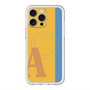 スリムプロテクションプレミアムケース with MagSafe［ オリジナル - initial color line - A orange ］