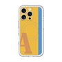 スリムプロテクションプレミアムケース with MagSafe［ オリジナル - initial color line - A orange ］