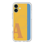 スリムプロテクションプレミアムケース with MagSafe［ オリジナル - initial color line - A orange ］