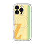 スリムプロテクションプレミアムケース with MagSafe［ オリジナル - initial color line - Z yellow ］