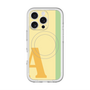 スリムプロテクションプレミアムケース with MagSafe［ オリジナル - initial color line - A yellow ］