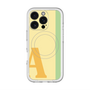 スリムプロテクションプレミアムケース with MagSafe［ オリジナル - initial color line - A yellow ］