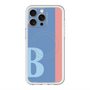 スリムプロテクションプレミアムケース with MagSafe［ オリジナル - initial color line - B blue ］