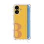 スリムプロテクションプレミアムケース with MagSafe［ オリジナル - initial color line - B orange ］