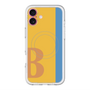 スリムプロテクションプレミアムケース with MagSafe［ オリジナル - initial color line - B orange ］