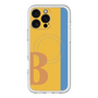 スリムプロテクションプレミアムケース with MagSafe［ オリジナル - initial color line - B orange ］