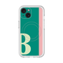 スリムプロテクションプレミアムケース with MagSafe［ オリジナル - initial color line - B green ］