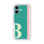 スリムプロテクションプレミアムケース with MagSafe［ オリジナル - initial color line - B green ］