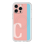 スリムプロテクションプレミアムケース with MagSafe［ オリジナル - initial color line - C pink ］