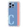 スリムプロテクションプレミアムケース with MagSafe［ オリジナル - initial color line - C blue ］