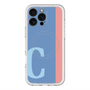スリムプロテクションプレミアムケース with MagSafe［ オリジナル - initial color line - C blue ］