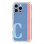 スリムプロテクションプレミアムケース with MagSafe［ オリジナル - initial color line - C blue ］