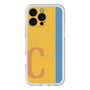 スリムプロテクションプレミアムケース with MagSafe［ オリジナル - initial color line - C orange ］