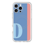 スリムプロテクションプレミアムケース with MagSafe［ オリジナル - initial color line - D blue ］