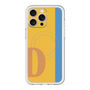 スリムプロテクションプレミアムケース with MagSafe［ オリジナル - initial color line - D orange ］