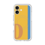 スリムプロテクションプレミアムケース with MagSafe［ オリジナル - initial color line - D orange ］