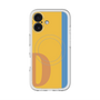 スリムプロテクションプレミアムケース with MagSafe［ オリジナル - initial color line - D orange ］