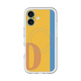 スリムプロテクションプレミアムケース with MagSafe［ オリジナル - initial color line - D orange ］