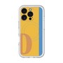 スリムプロテクションプレミアムケース with MagSafe［ オリジナル - initial color line - D orange ］