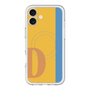 スリムプロテクションプレミアムケース with MagSafe［ オリジナル - initial color line - D orange ］