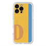 スリムプロテクションプレミアムケース with MagSafe［ オリジナル - initial color line - D orange ］