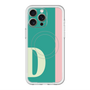 スリムプロテクションプレミアムケース with MagSafe［ オリジナル - initial color line - D green ］