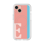 スリムプロテクションプレミアムケース with MagSafe［ オリジナル - initial color line - E pink ］