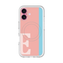 スリムプロテクションプレミアムケース with MagSafe［ オリジナル - initial color line - E pink ］