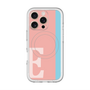 スリムプロテクションプレミアムケース with MagSafe［ オリジナル - initial color line - E pink ］