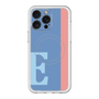 スリムプロテクションプレミアムケース with MagSafe［ オリジナル - initial color line - E blue ］