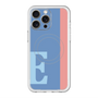スリムプロテクションプレミアムケース with MagSafe［ オリジナル - initial color line - E blue ］