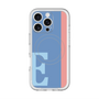 スリムプロテクションプレミアムケース with MagSafe［ オリジナル - initial color line - E blue ］