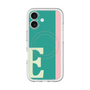 スリムプロテクションプレミアムケース with MagSafe［ オリジナル - initial color line - E green ］