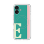 スリムプロテクションプレミアムケース with MagSafe［ オリジナル - initial color line - E green ］