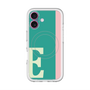 スリムプロテクションプレミアムケース with MagSafe［ オリジナル - initial color line - E green ］